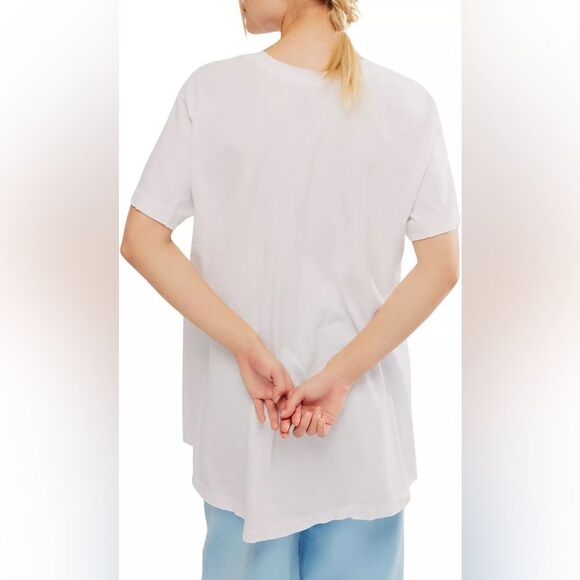 FP Movement Women's Tempo‎ Boyfriend Tee XS white NWT in packaging - Picture 3 of 10